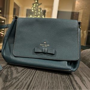 Kate Spade Teal Cross Body Bag. Excellent used condition.